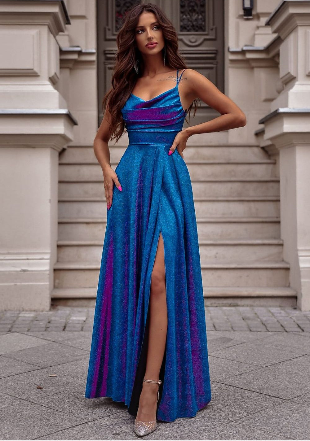  Long dress model 208843 With You 