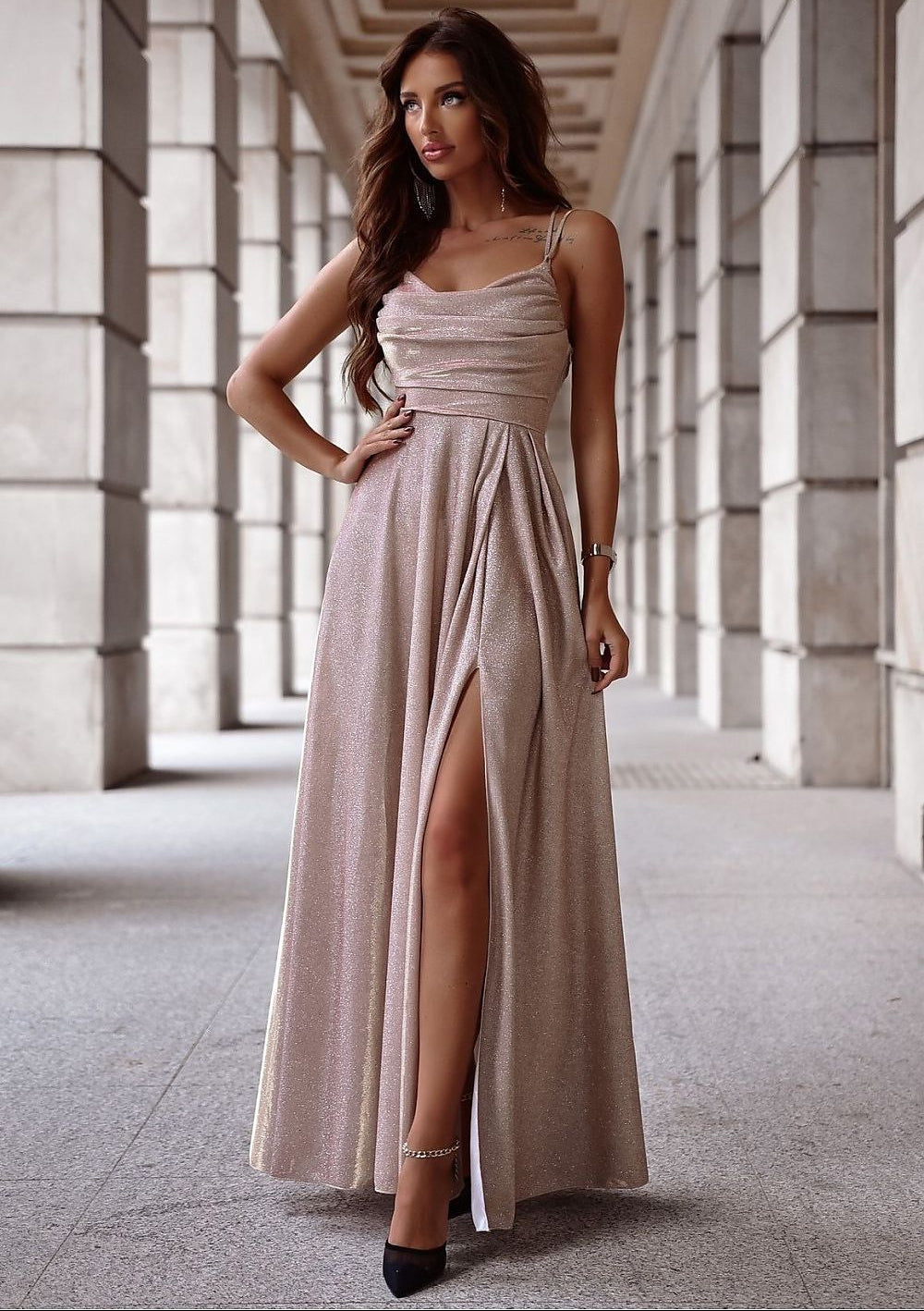  Long dress model 208844 With You 